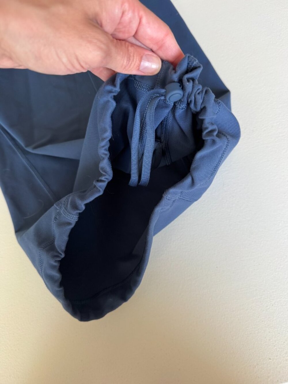Lululemon Define High-Rise Wide-Leg Pant Luon Blue Twill Size Medium Athleisure - Picture 7 of 9